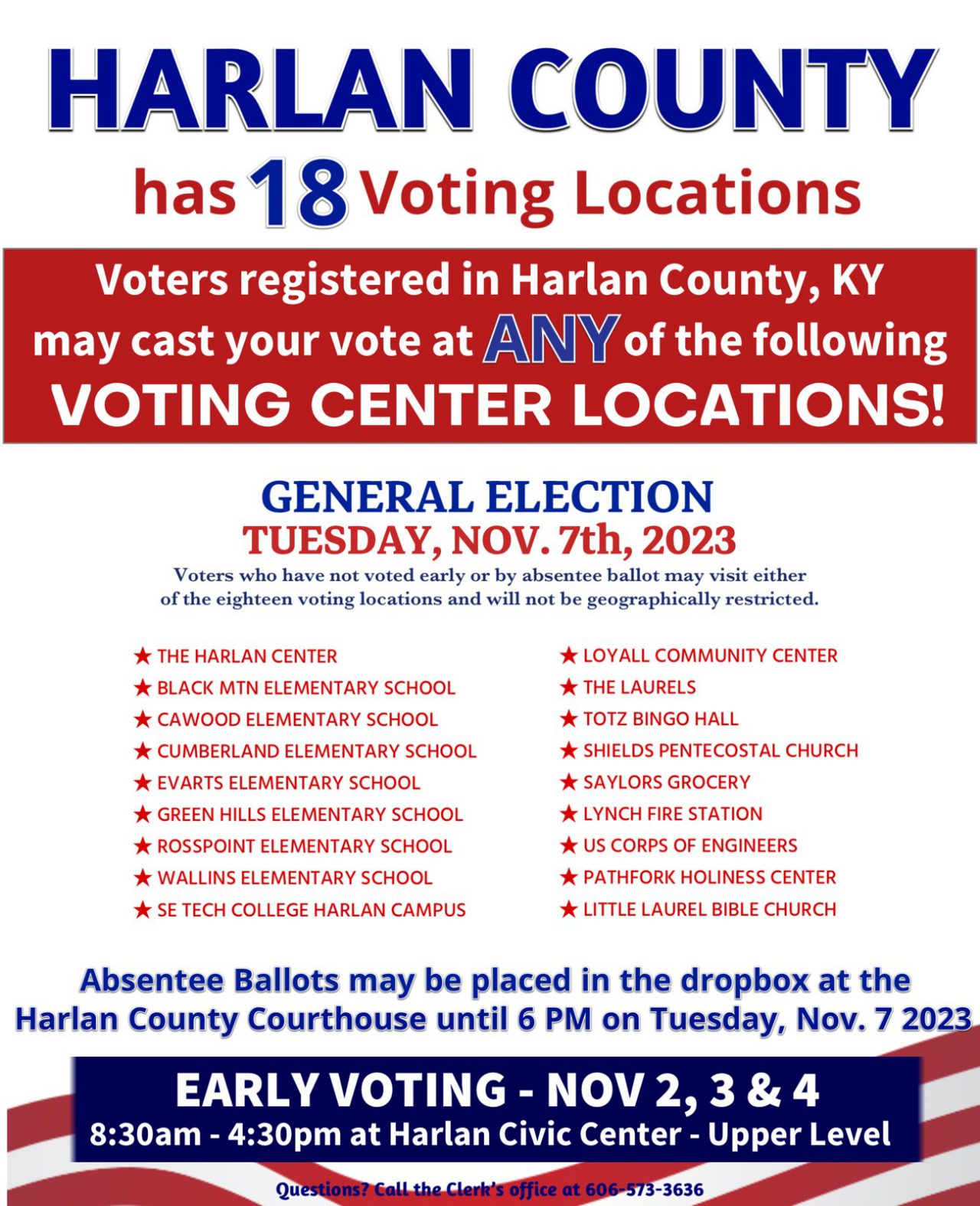 Elections Harlan County Clerk Office